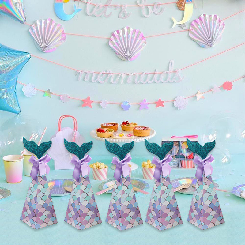 Disney mermaid Gift Box, suita - Event Party Box ulasan dan harga