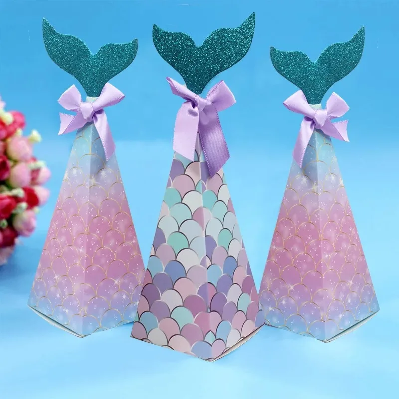 Disney mermaid Gift Box, suita - Event Party Box ulasan dan harga