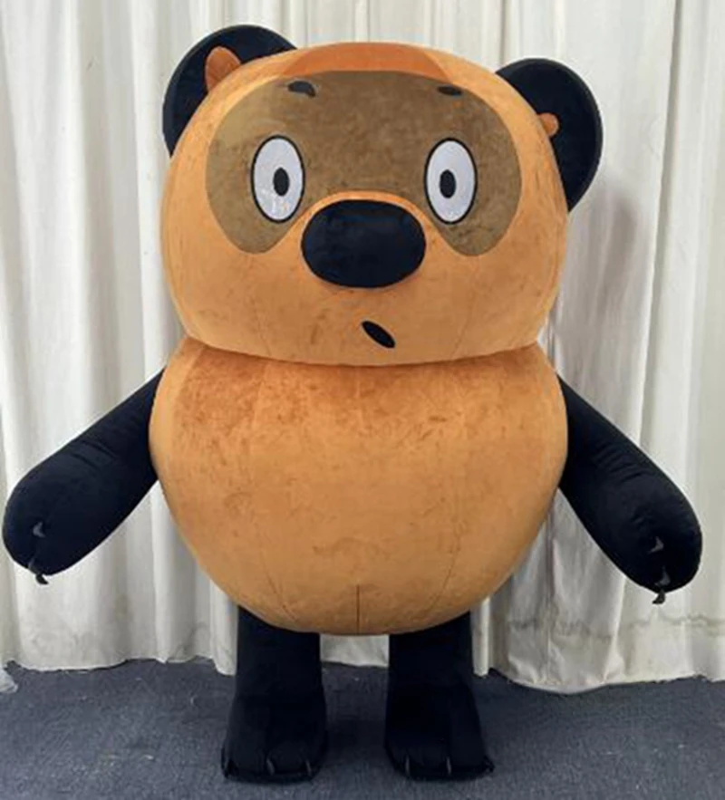Brown Black Bear Inflatable Ma - Event & Party Supply ulasan dan harga