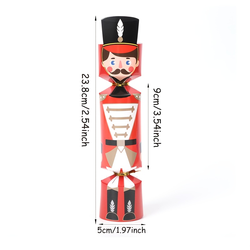 24Pcs Christmas Cracker Nutcra - Event Party Box ulasan dan harga