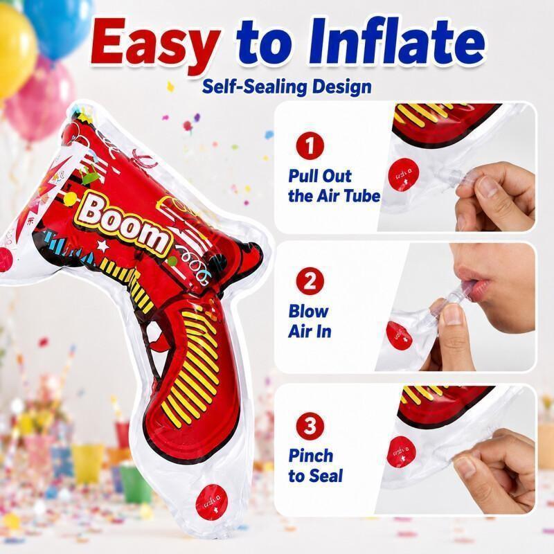 10PCS Party Popper Balloon Gun - Confetti Cannon Tube ulasan dan harga