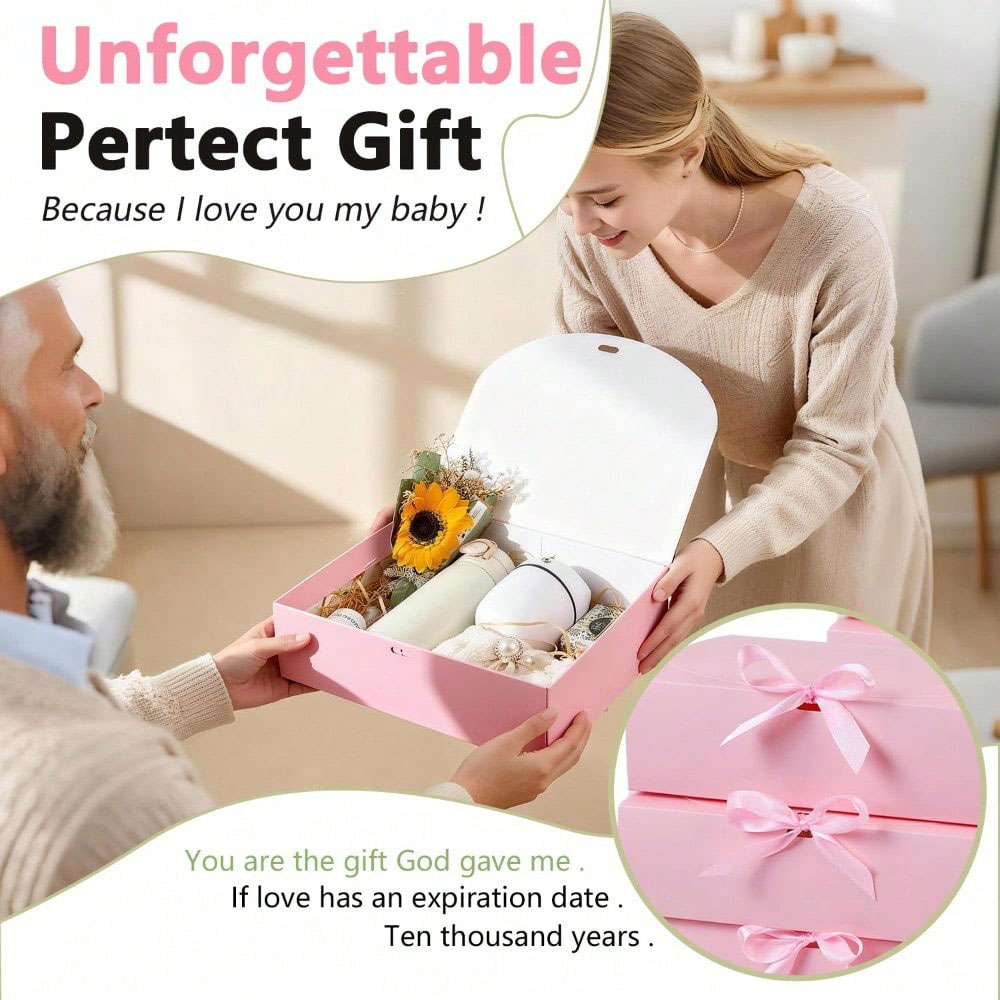 5pcs Fashionable Pink Flip Cov - Event Party Box ulasan dan harga