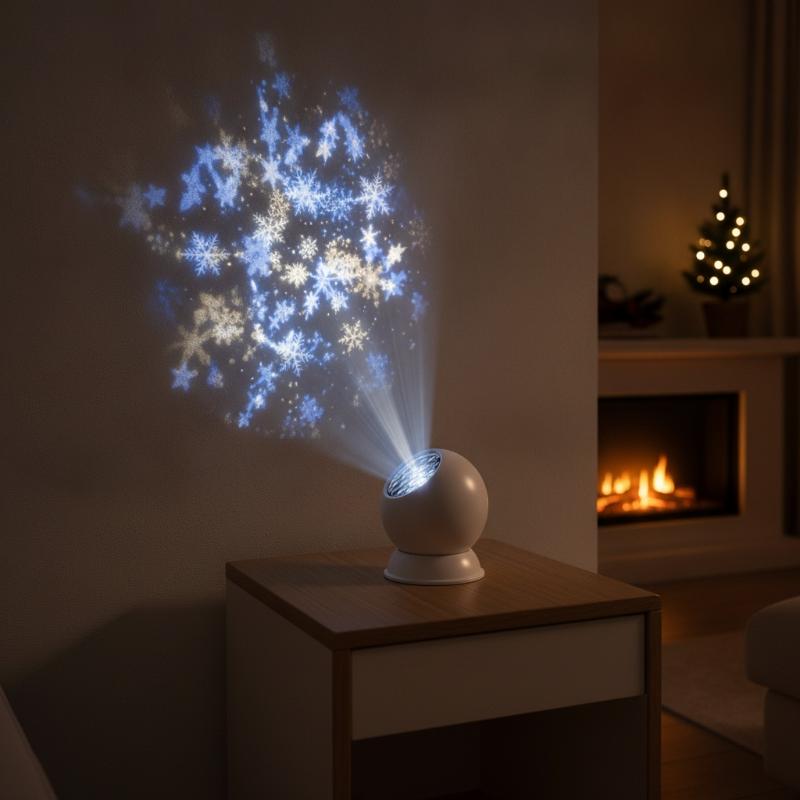 Christmas Snowflake LED Projec - Event & Party Supply Photos ulasan dan harga