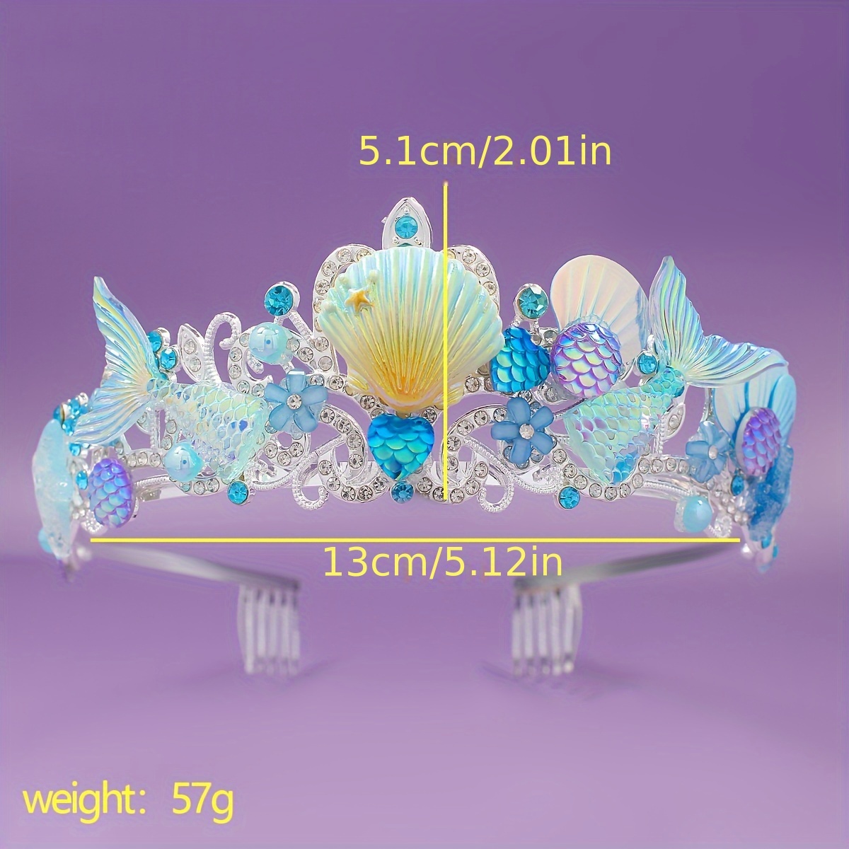 2025 New Mermaid Hair Comb Cro - Supply Event ulasan dan harga